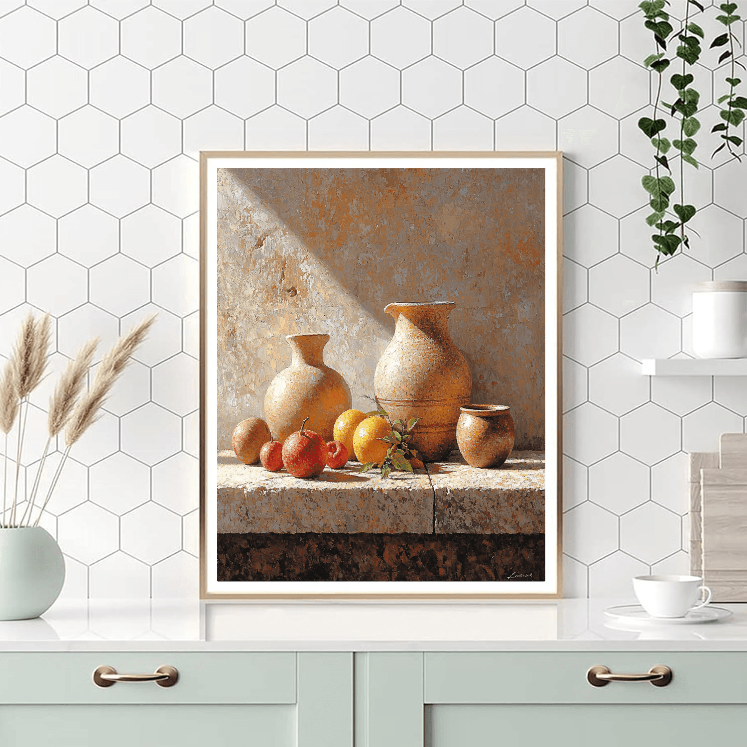 Chardin Inspired Charming Simplicity  Paint By Number