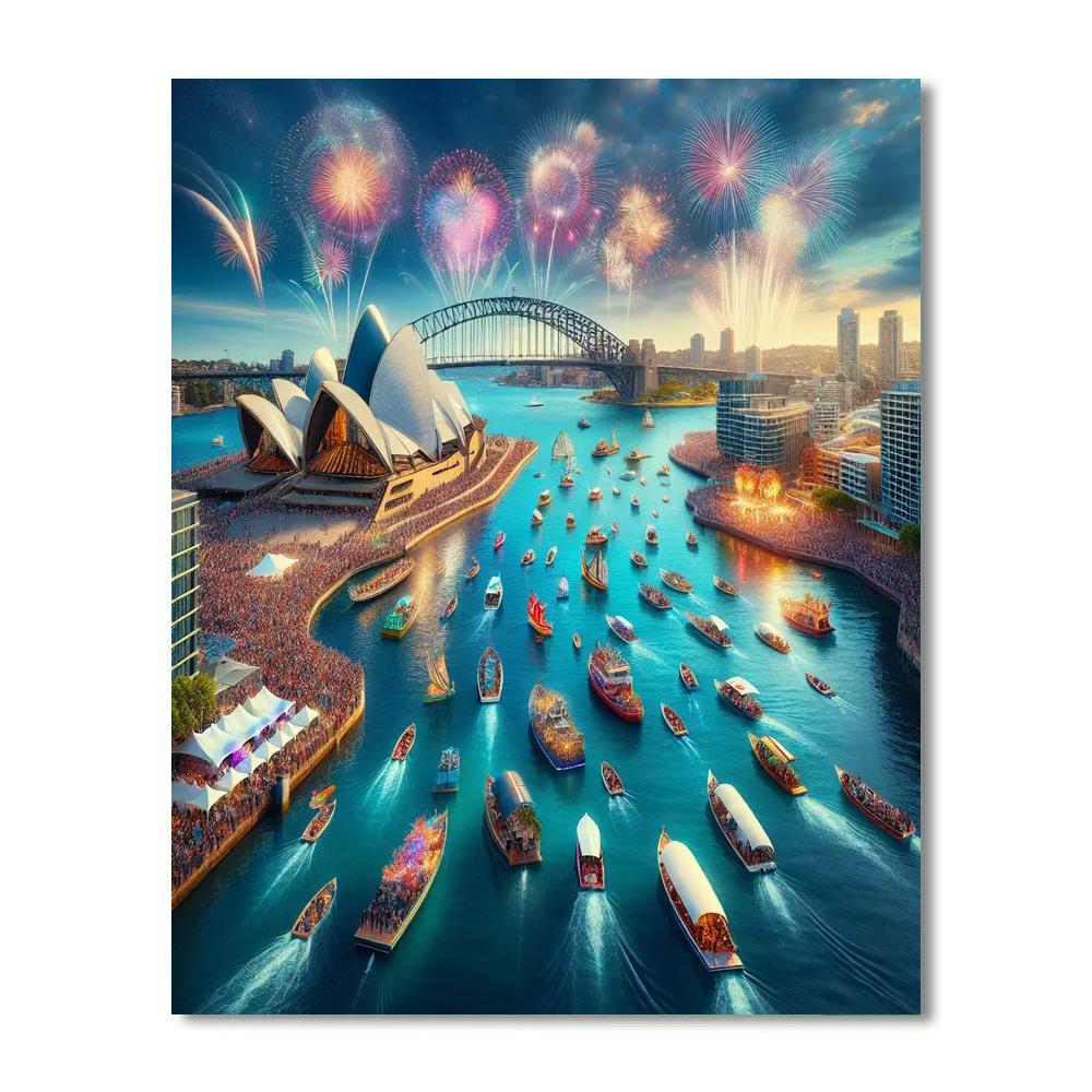 Harbor Festival - Sydney Paint By Numbers Kits