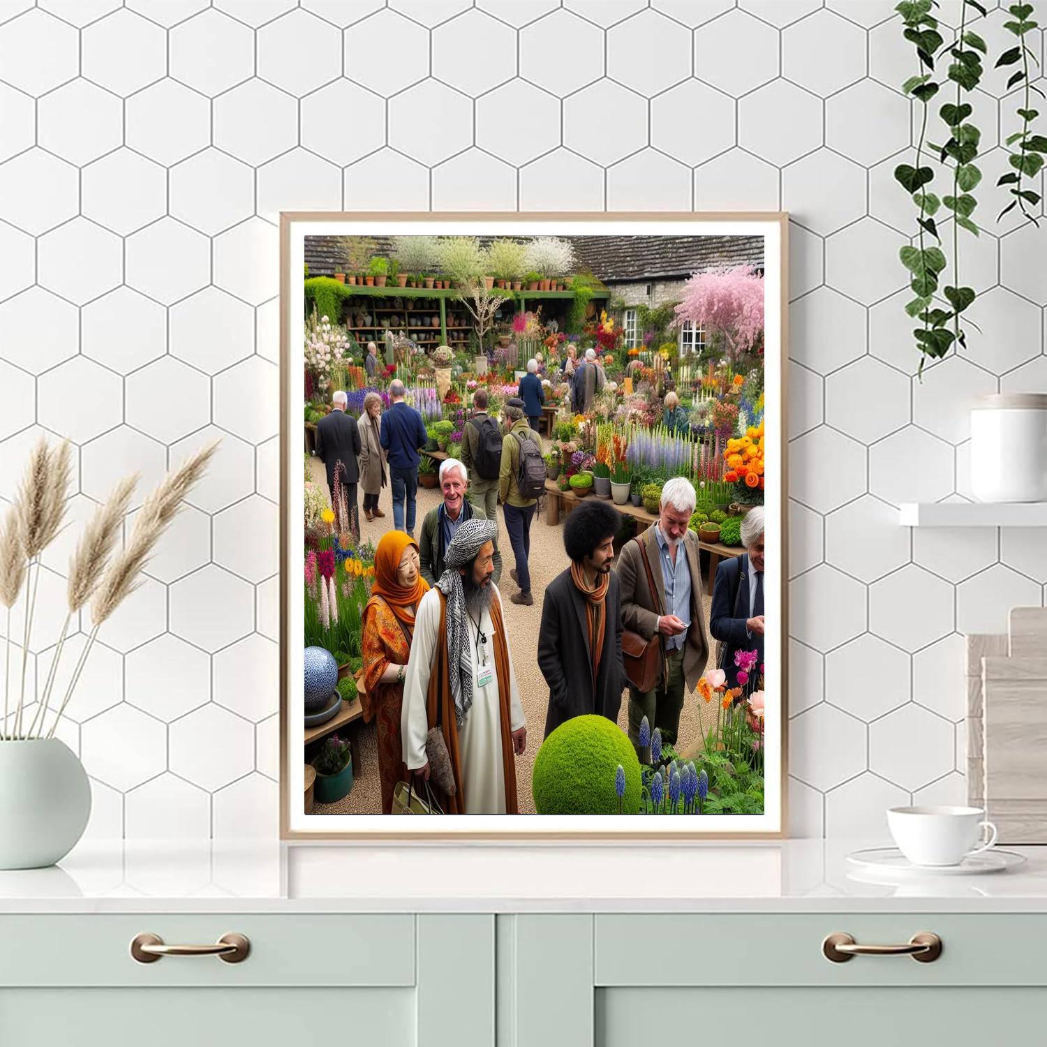 The Harrogate Spring Flower Show Numbered Painting Kits