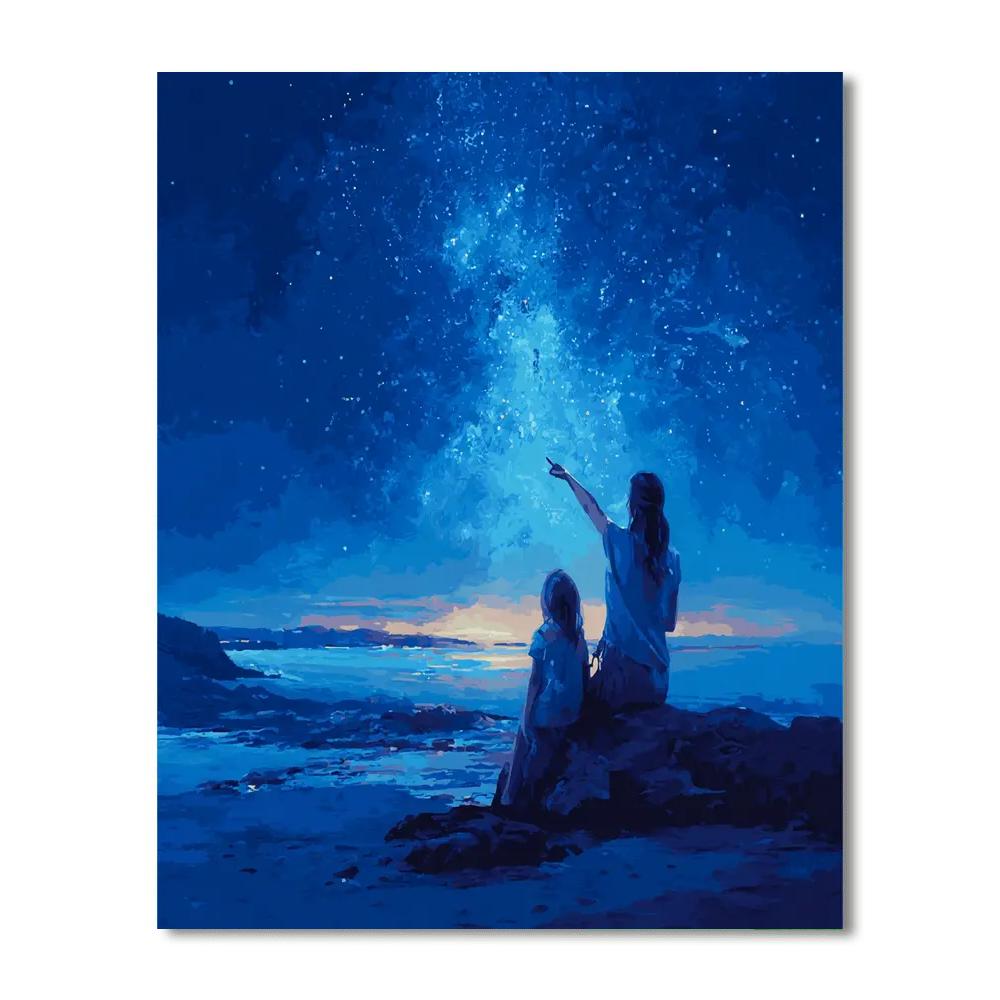 Dreaming Big With Mom Numbered Painting Kits