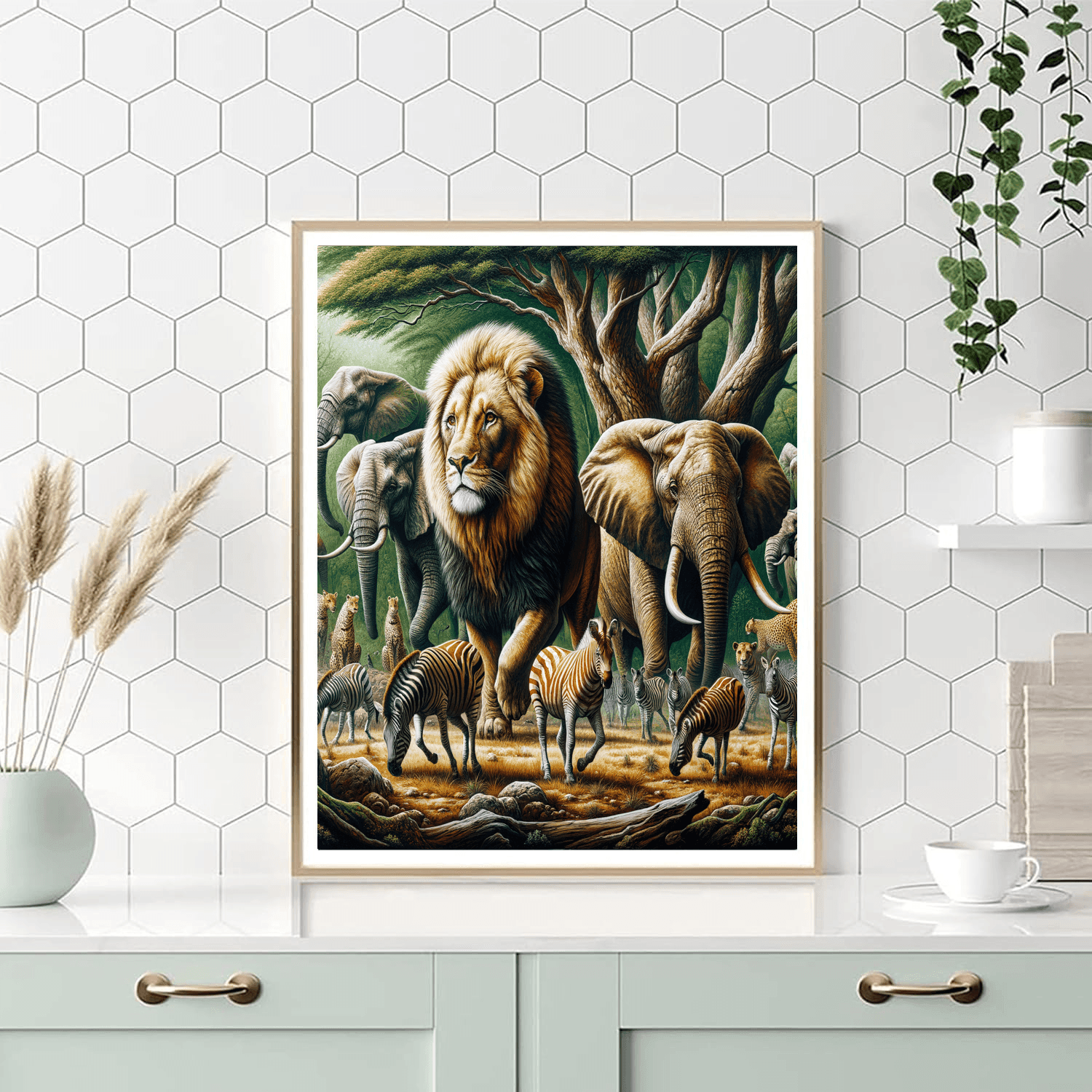 Majestic Animal Kingdom DIY Paint By Numbers