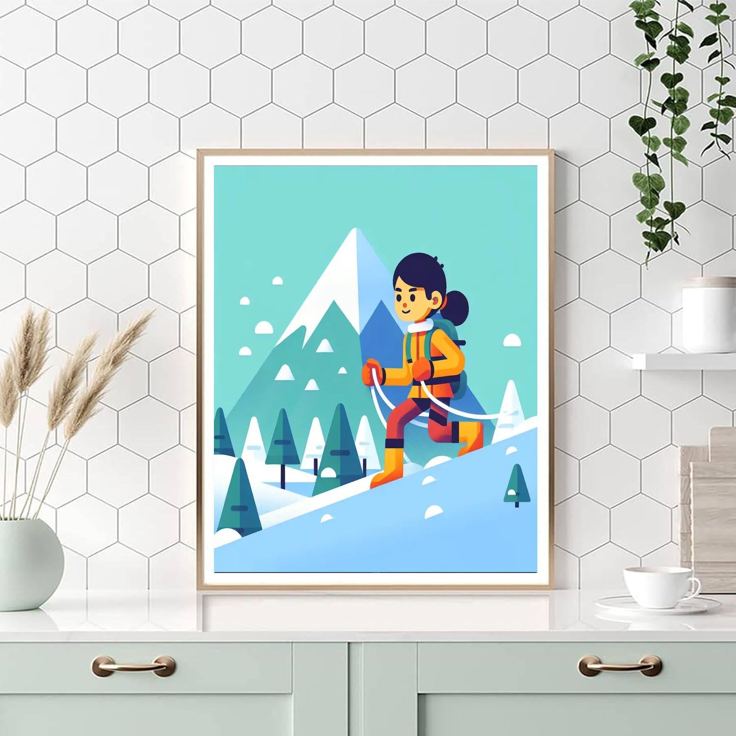 Mountain Rescue Adventure Paint By Numbers Kits