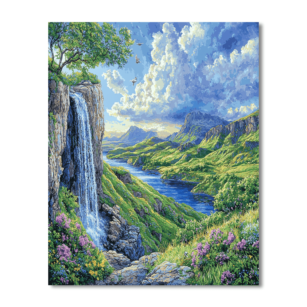 Isle Of Skye - Scotland DIY Paint By Numbers