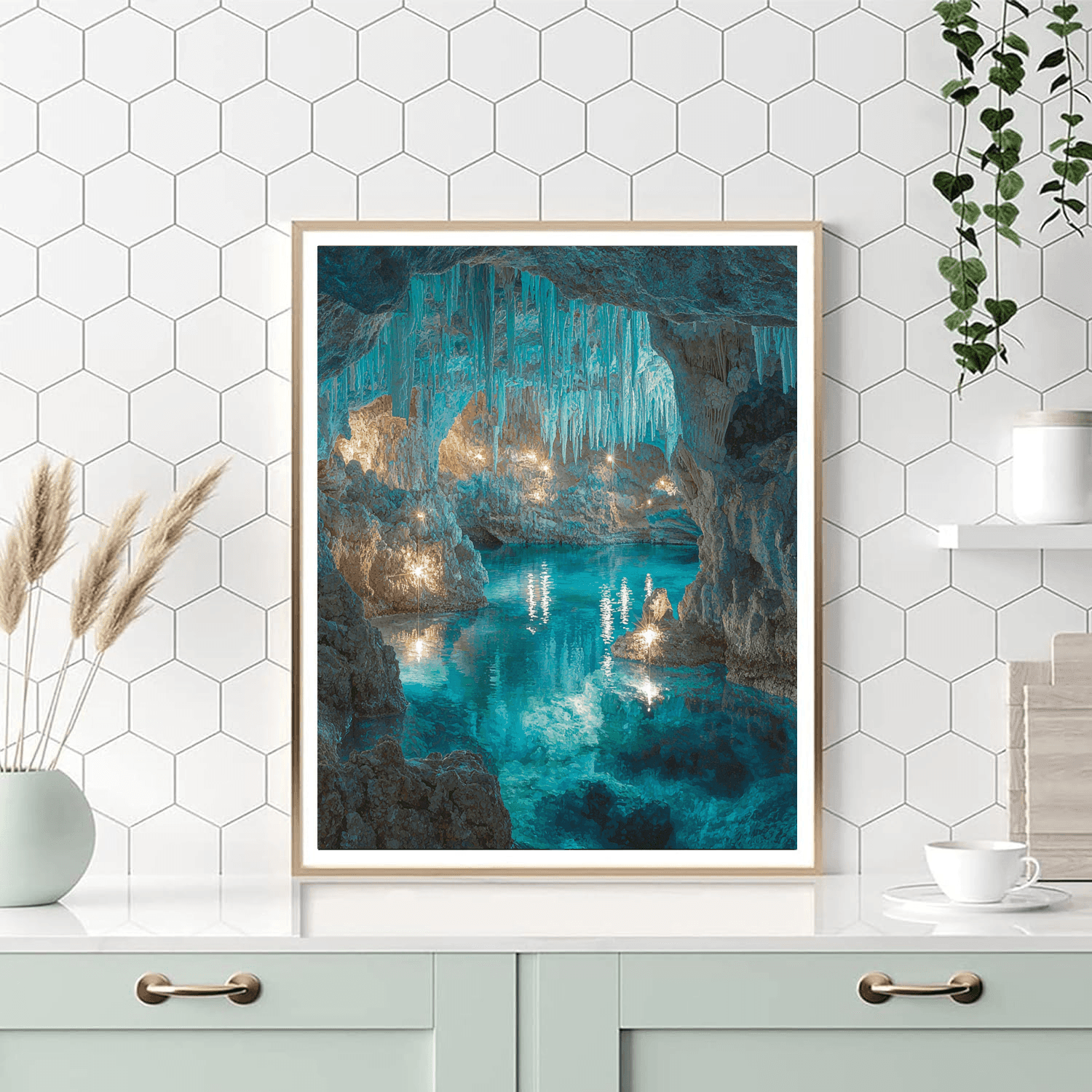 The Crystal Caves Numbered Painting Kits