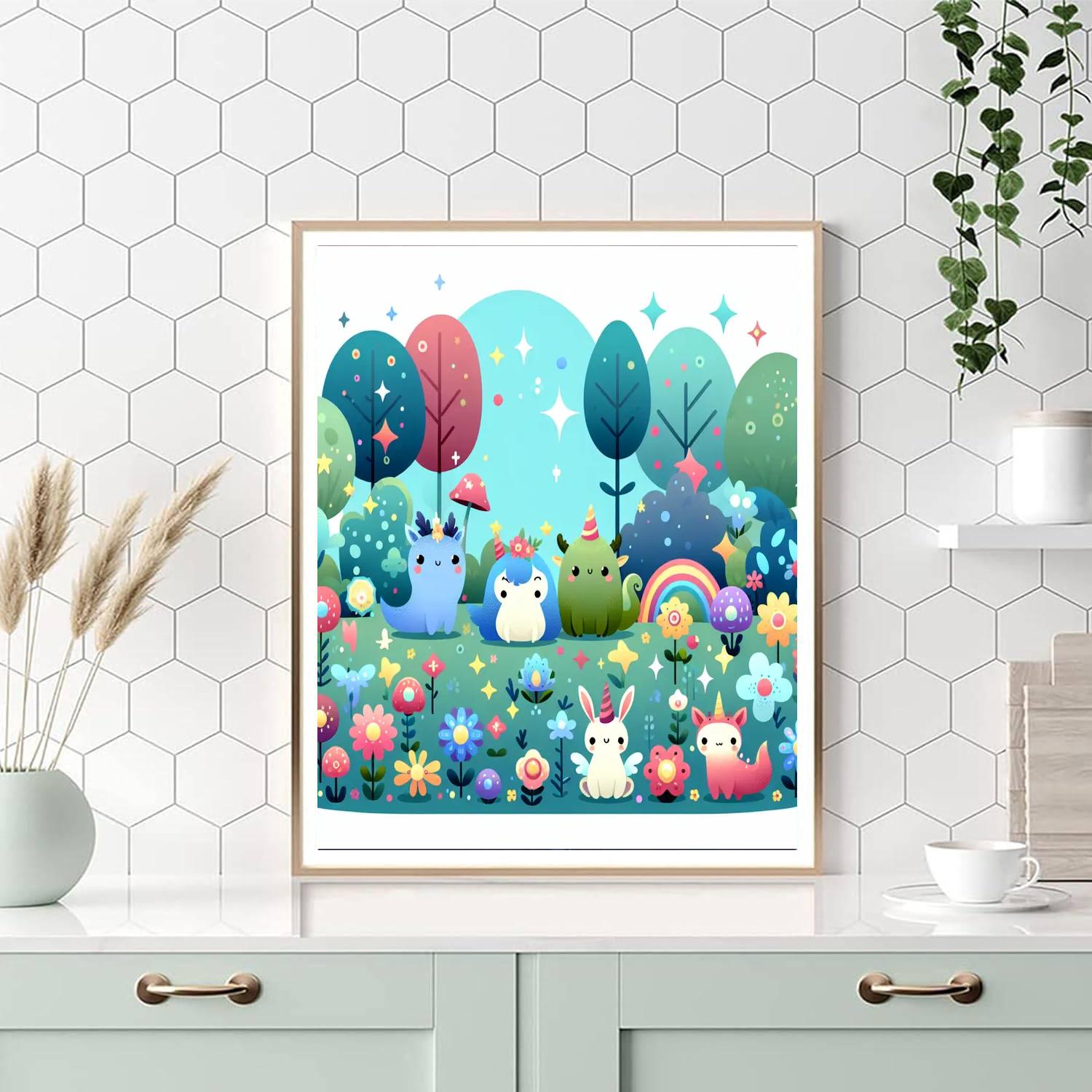 Enchanted Meadow Magic Paint By Color