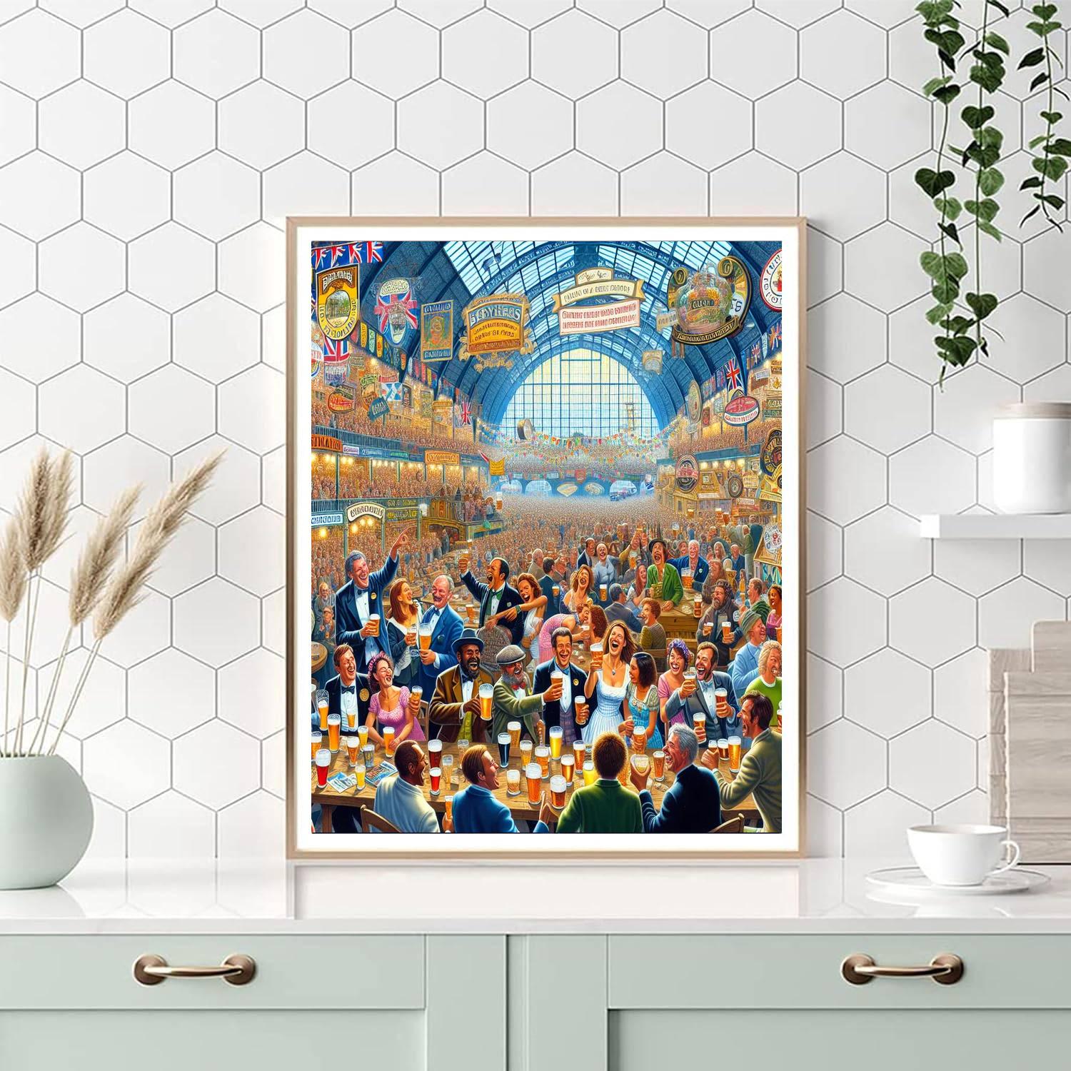 The Great British Beer Festival - London Paint By Numbers