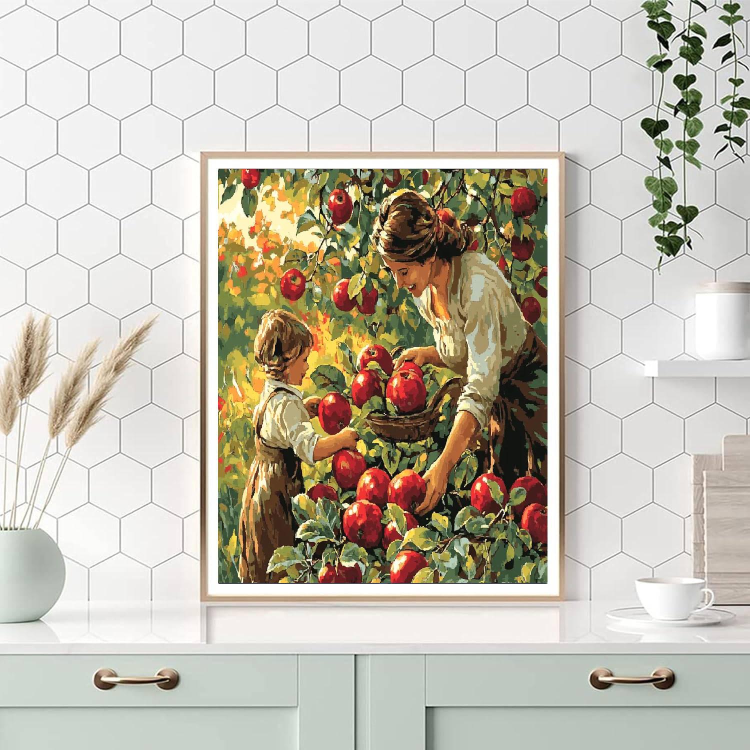 A Basket Of Love Numbered Painting Kits