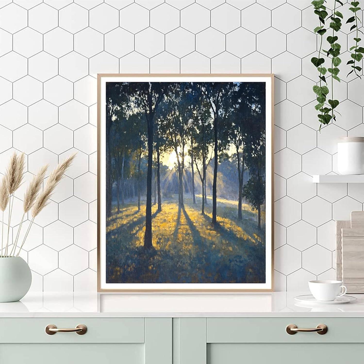 Edgar Degas Inspired Morning Light Symphony  Paint By Numbers