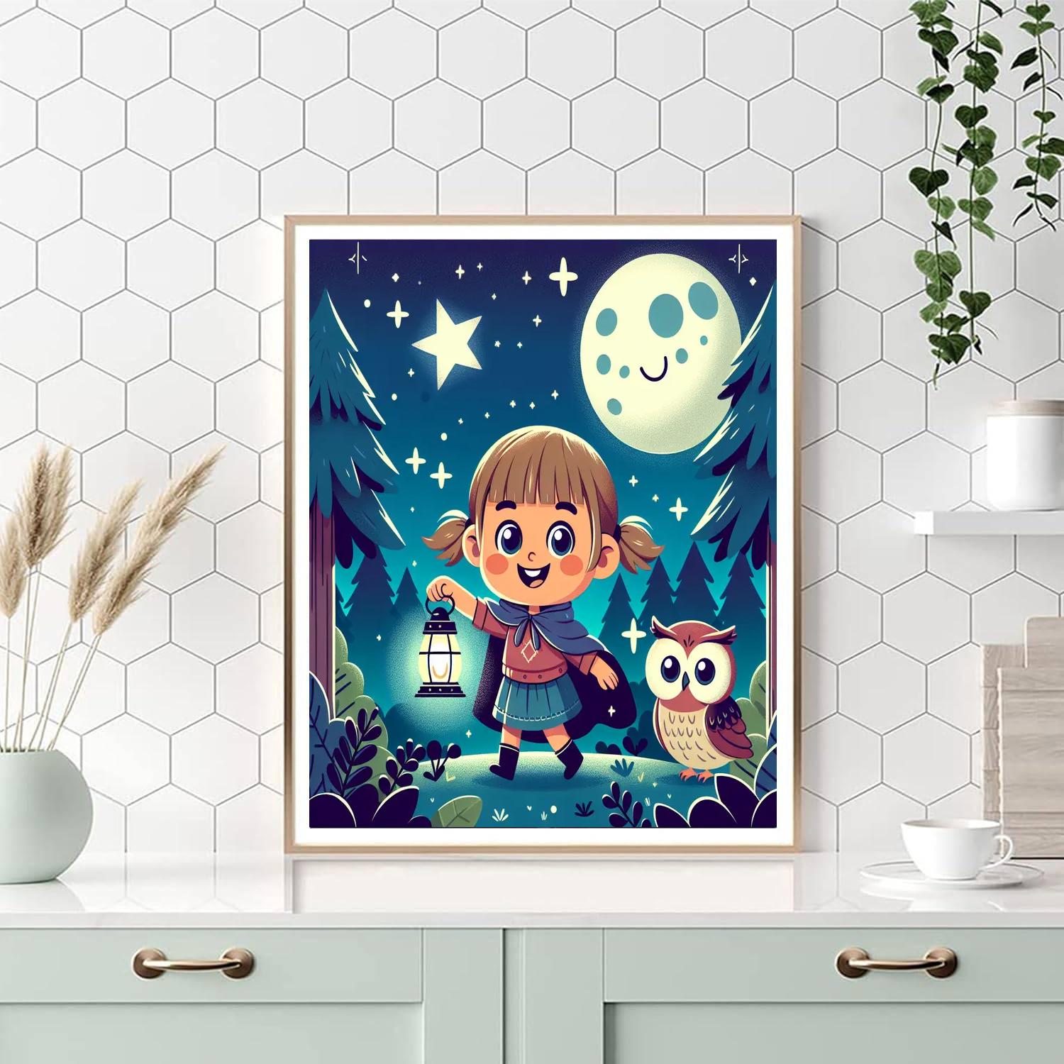 Moonlit Quest Paint By Numbers Kits