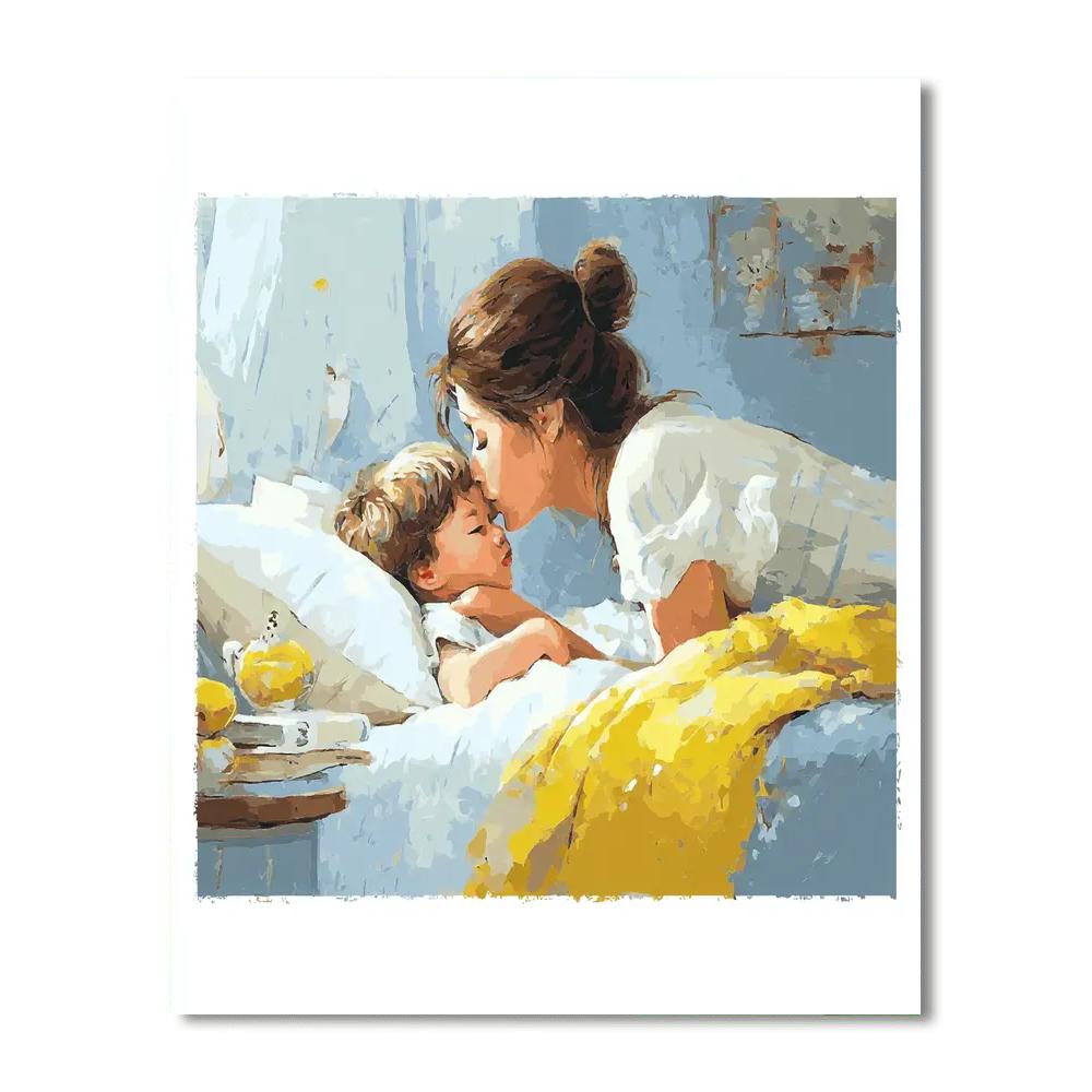 Sweet Goodnight Kisses Paint By Color
