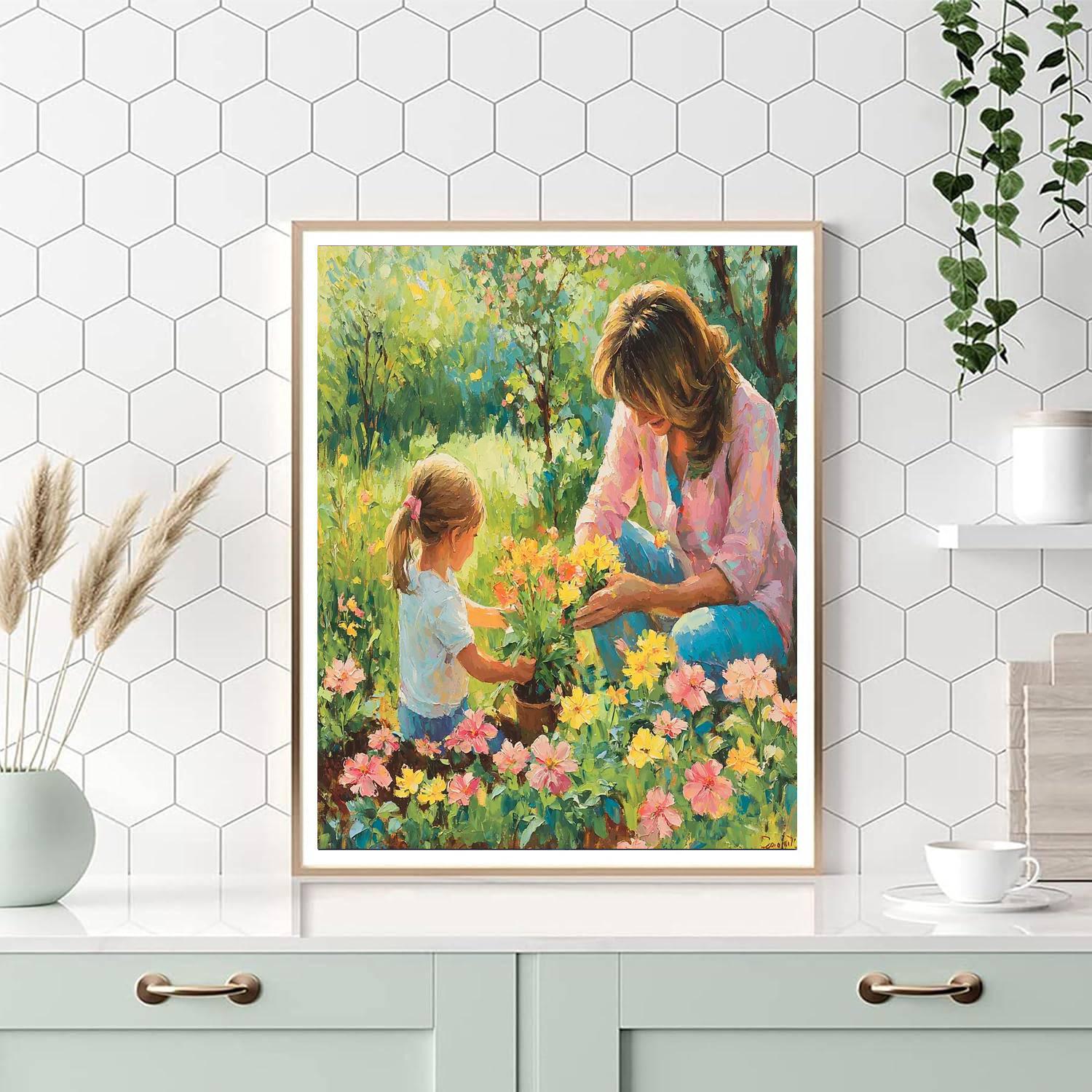 Cherished Garden Moments Paint By Numbers Kits
