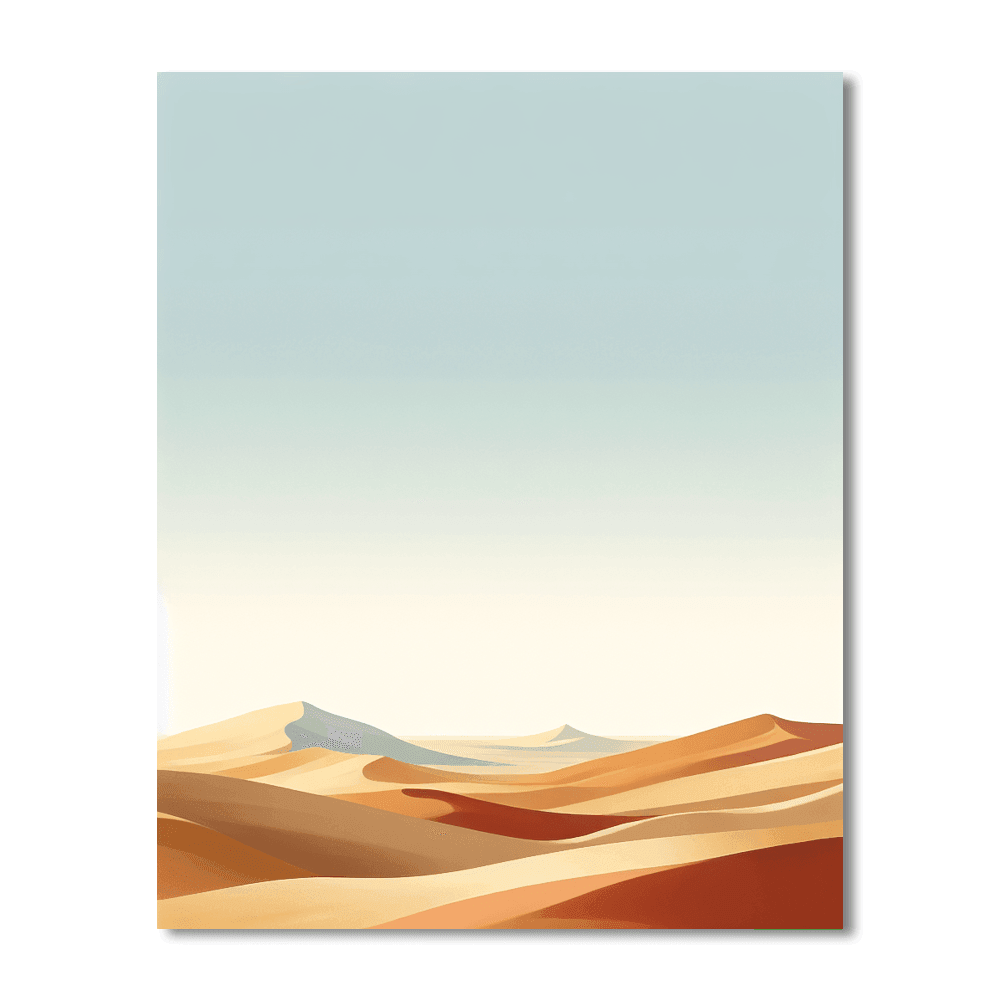 Desert Whisper Painting By Numbers Kit