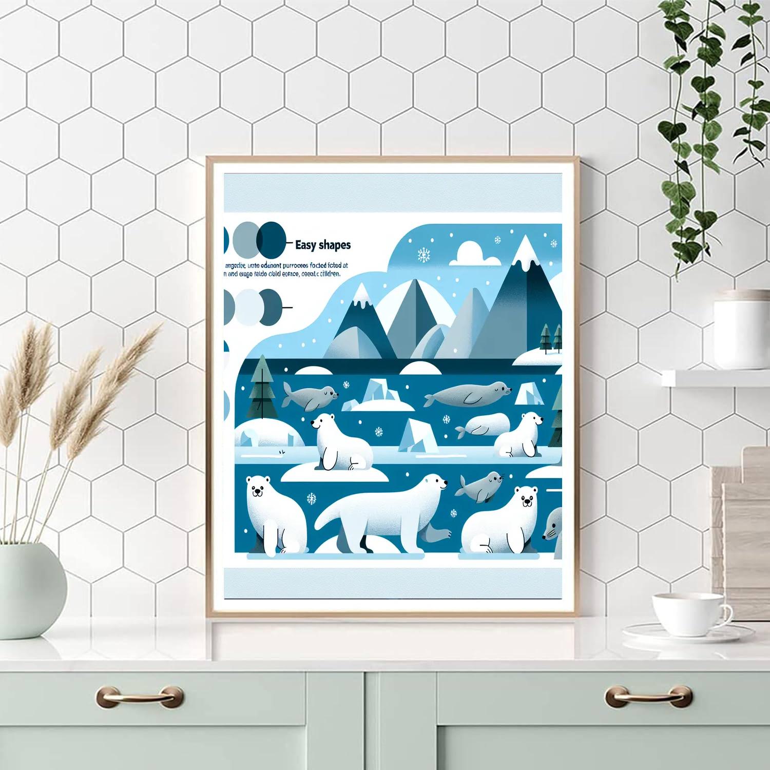 Artic Wildlife Adventure Paint By Number