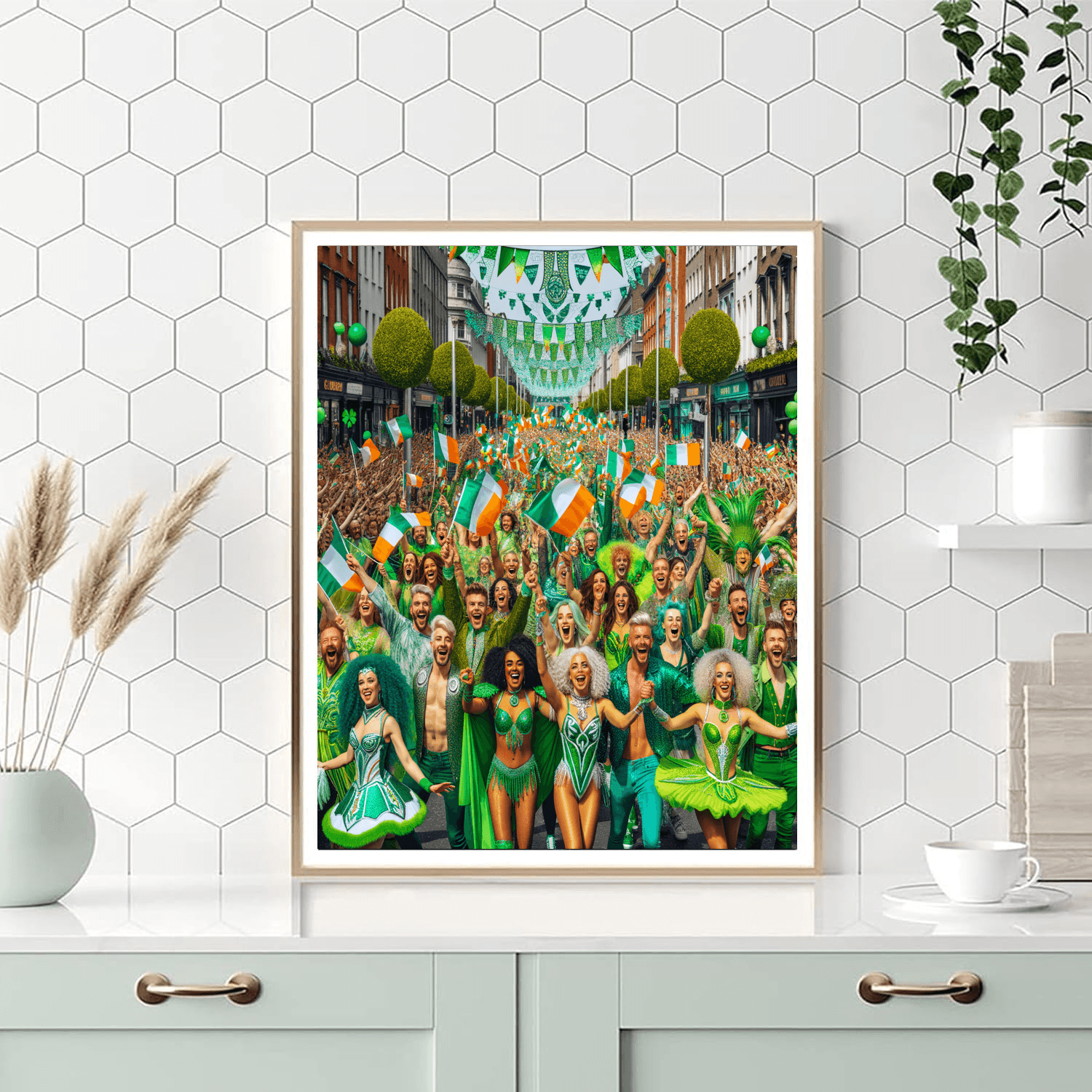 St. Patrick's Festival - Dublin Painting By Numbers Kit