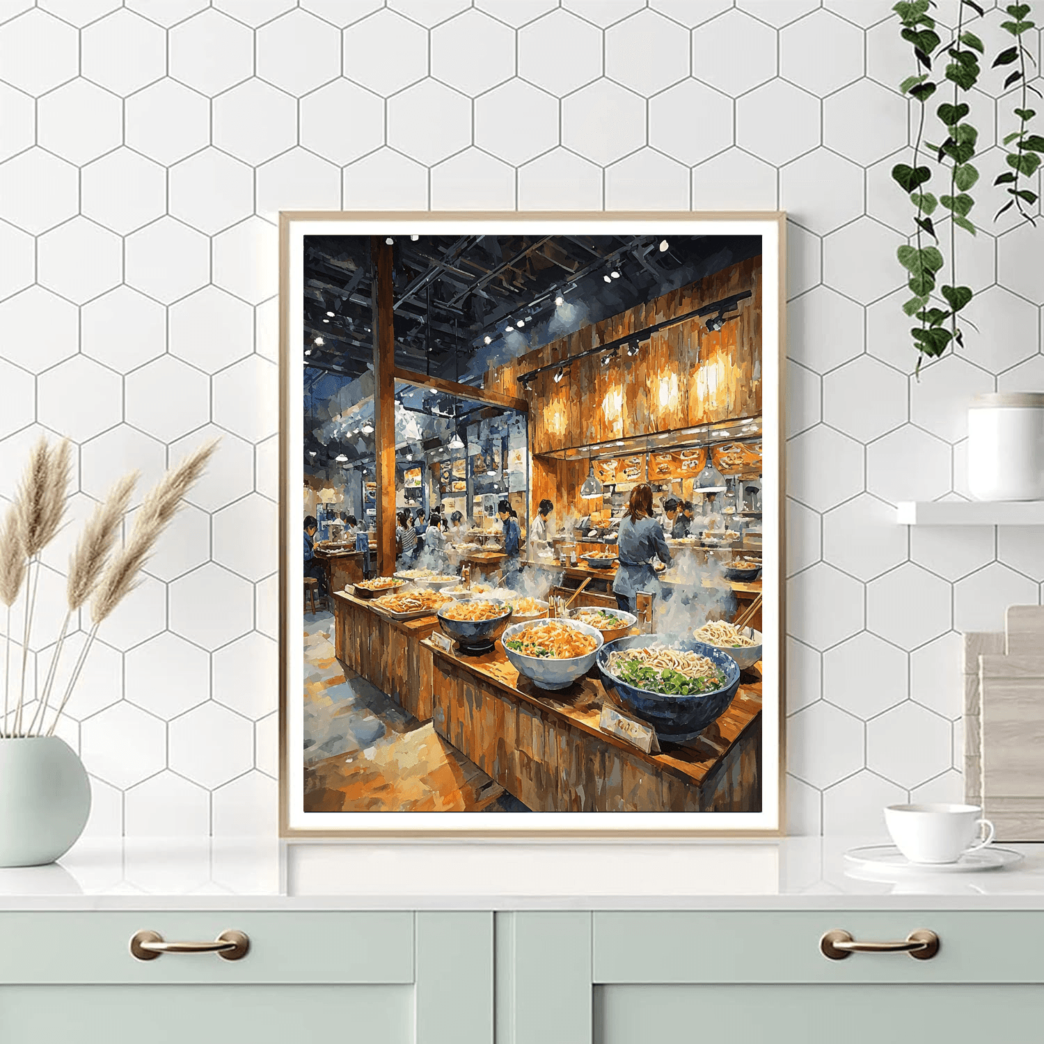 Ramen Museum DIY Paint By Numbers