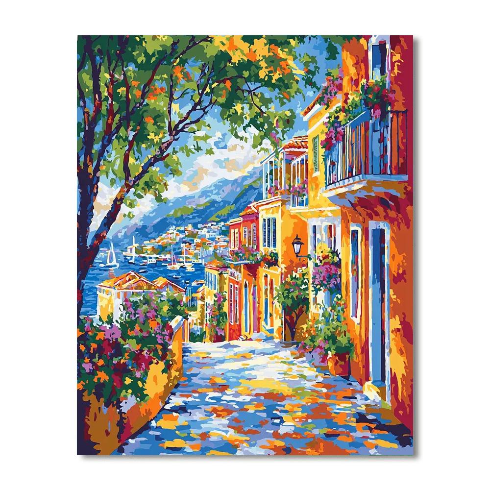 Kite-flying Fun Paint By Numbers