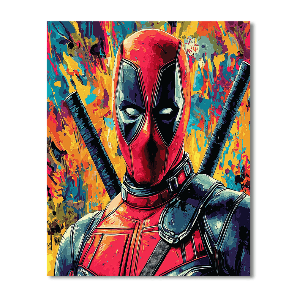 Ryan Reynolds: The Witty Charm Of Deadpool Paint By Color