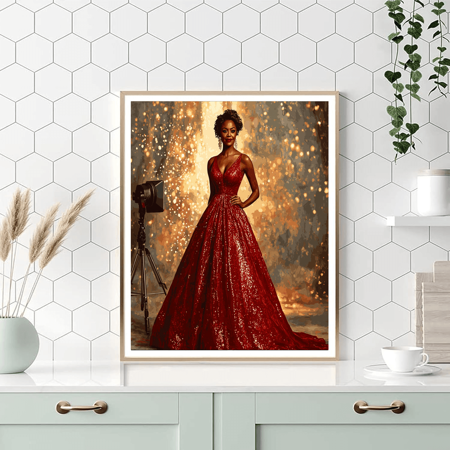 Viola Davis: A Journey Through Resilience Paint By Numbers Kits