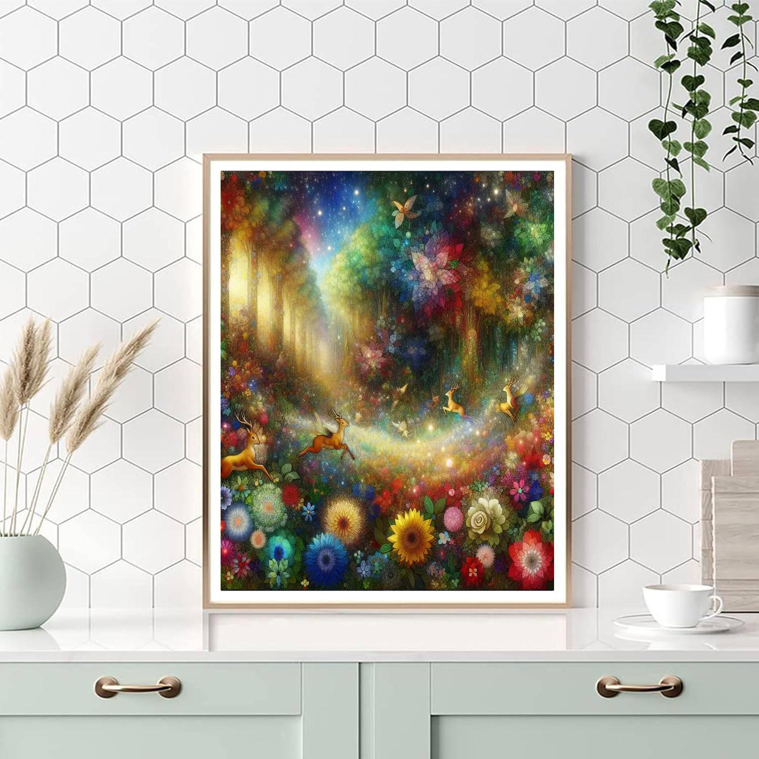 The Enchanted Woods Paint By Number