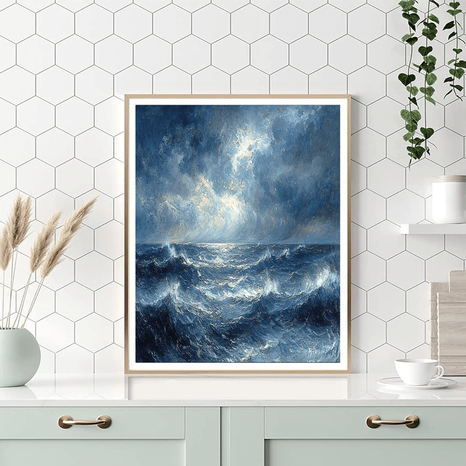 J.M.W. Turner Inspired Mystic Seas - DIY Painting By Numbers Kit