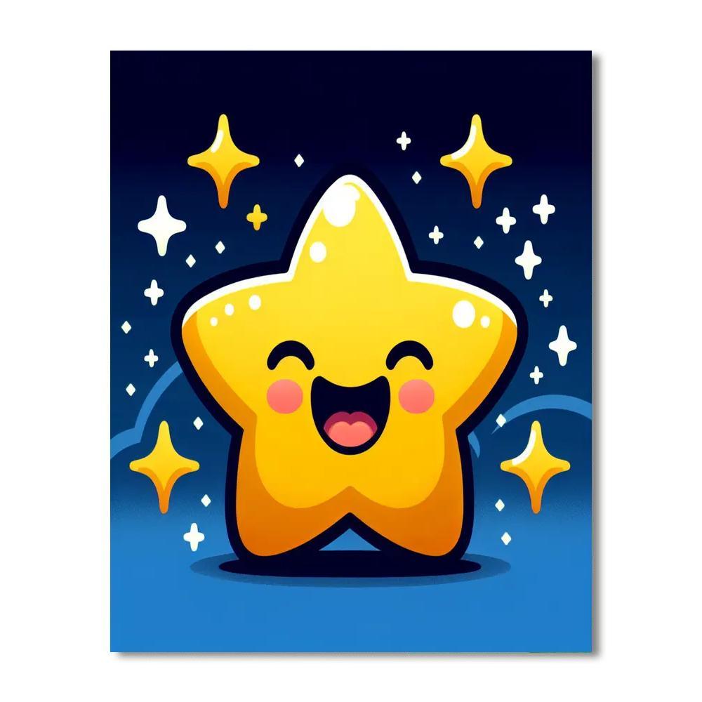 Dazzling Star Paint By Number