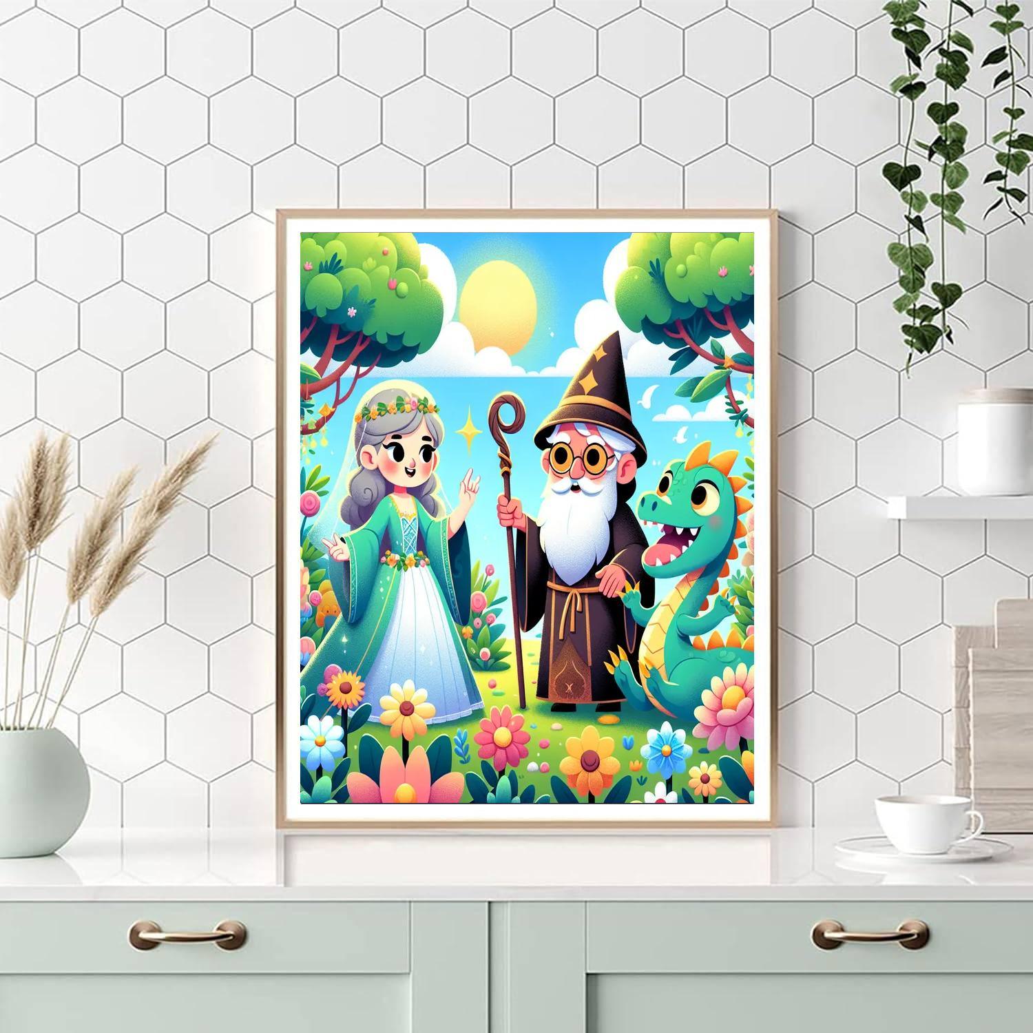 Magical Fairytale Adventure Paint By Number