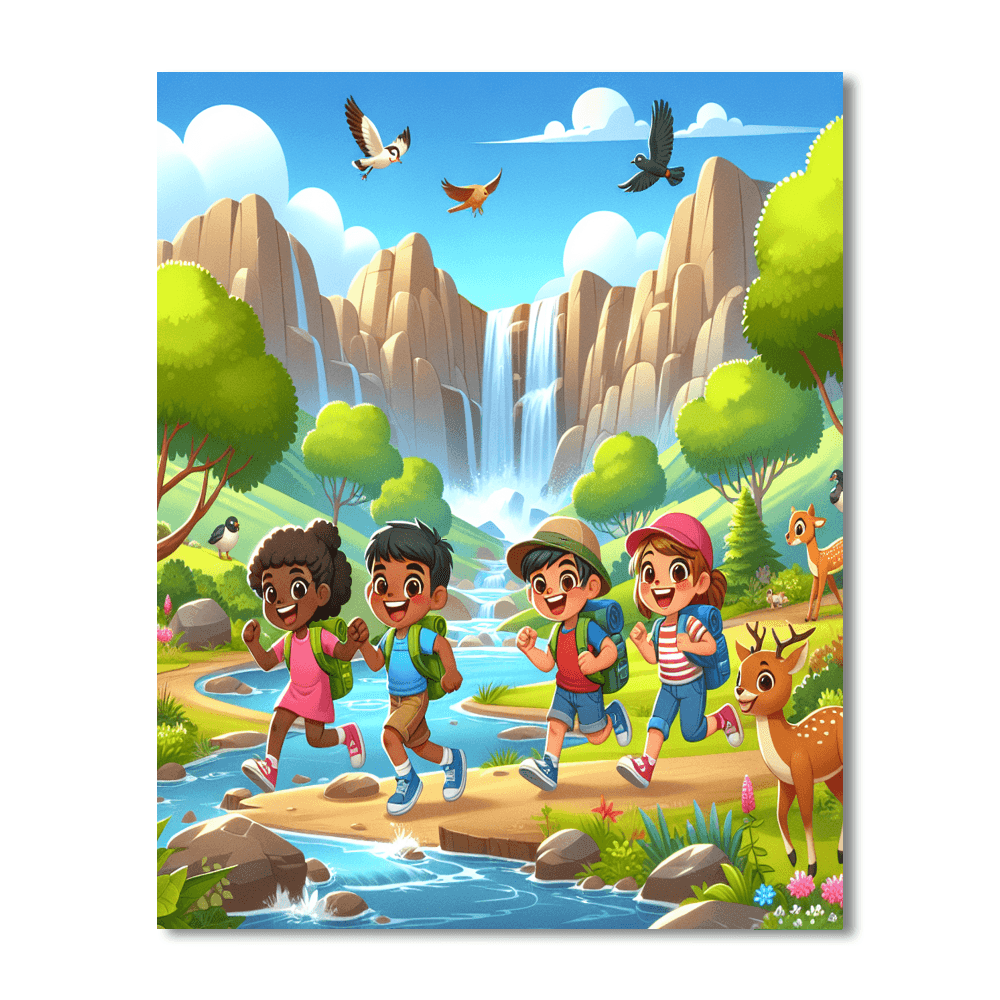 Nature Explorers Number Painting