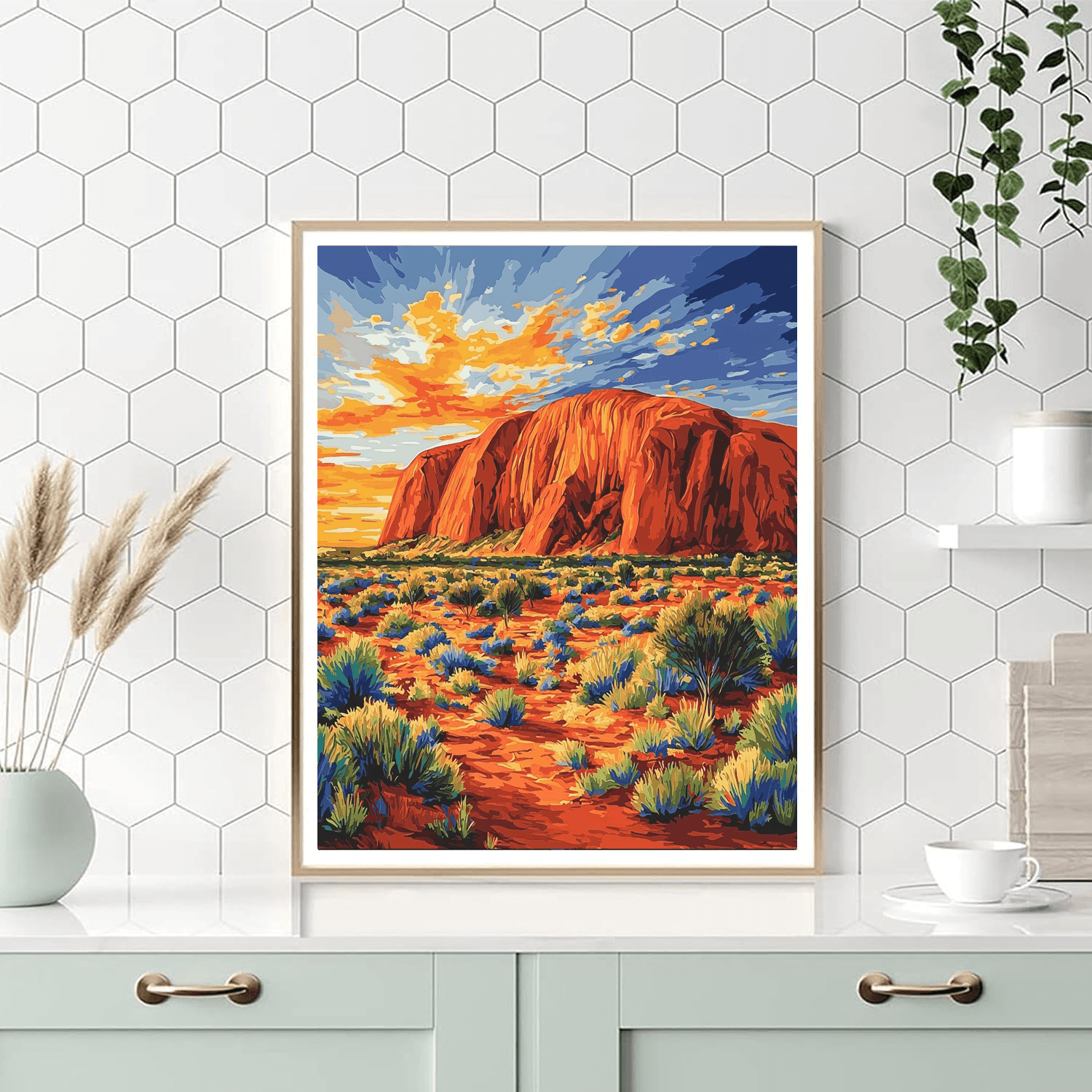 Uluru Paint By Numbers