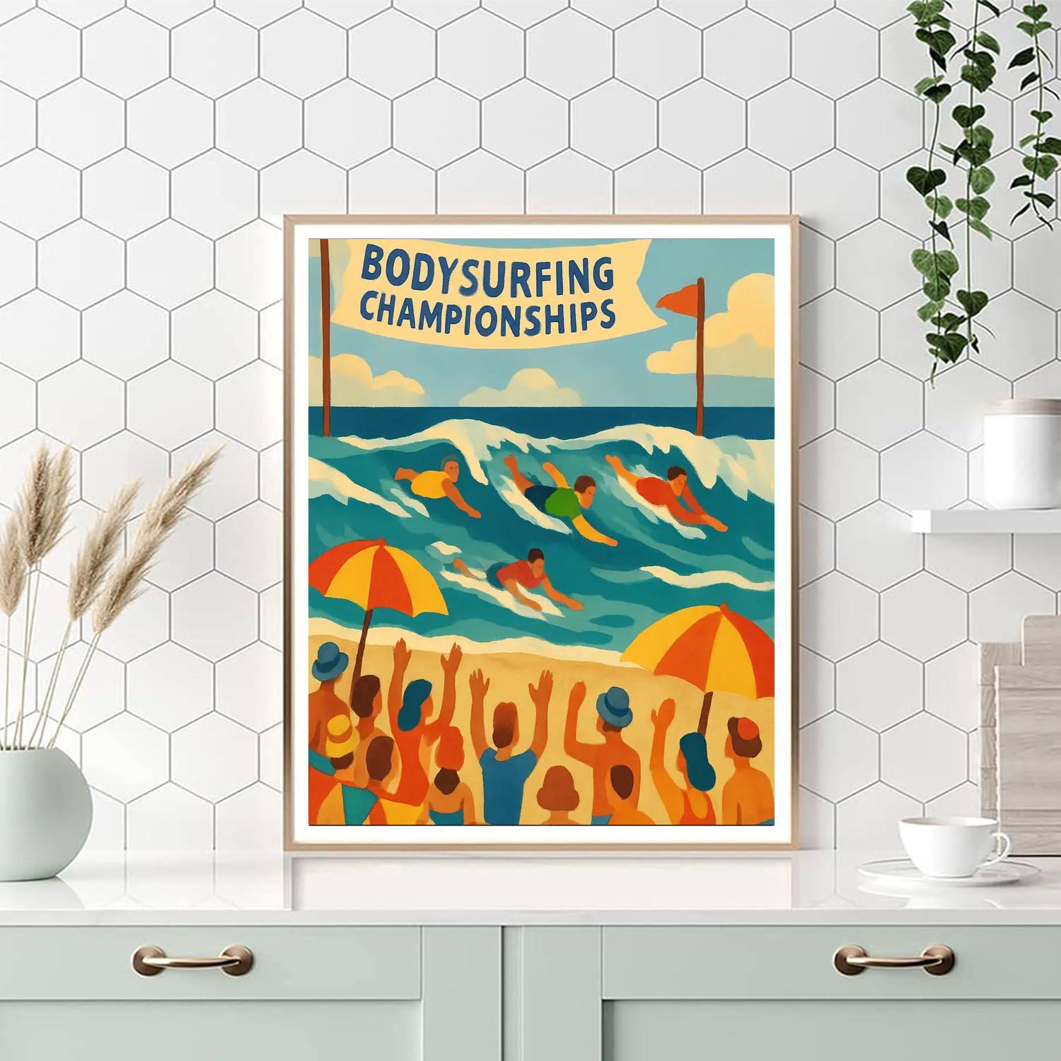 World Bodysurfing Championships DIY Paint By Numbers