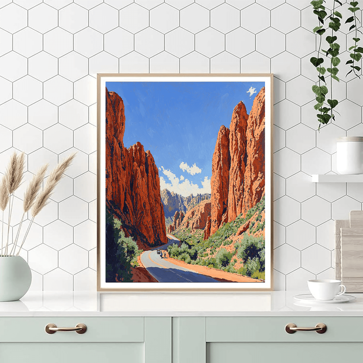 Dades Gorge - Tinghir Painting Number Kit
