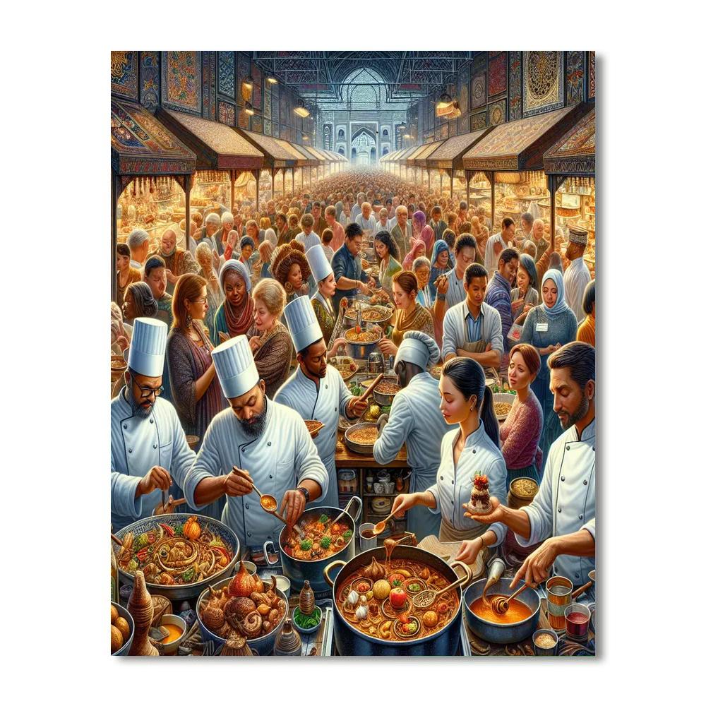 Gastronomika Paint By Numbers Kits