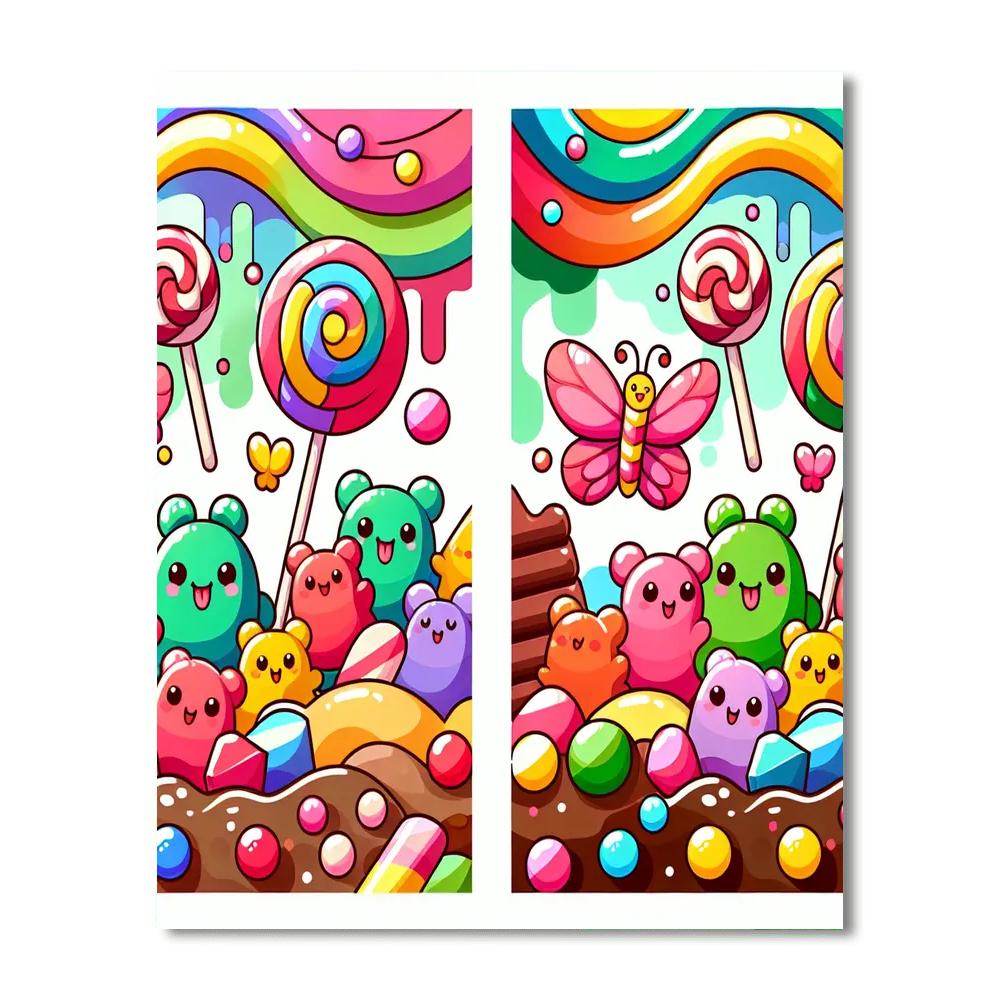 Candyland Critters Paint By Numbers Kits