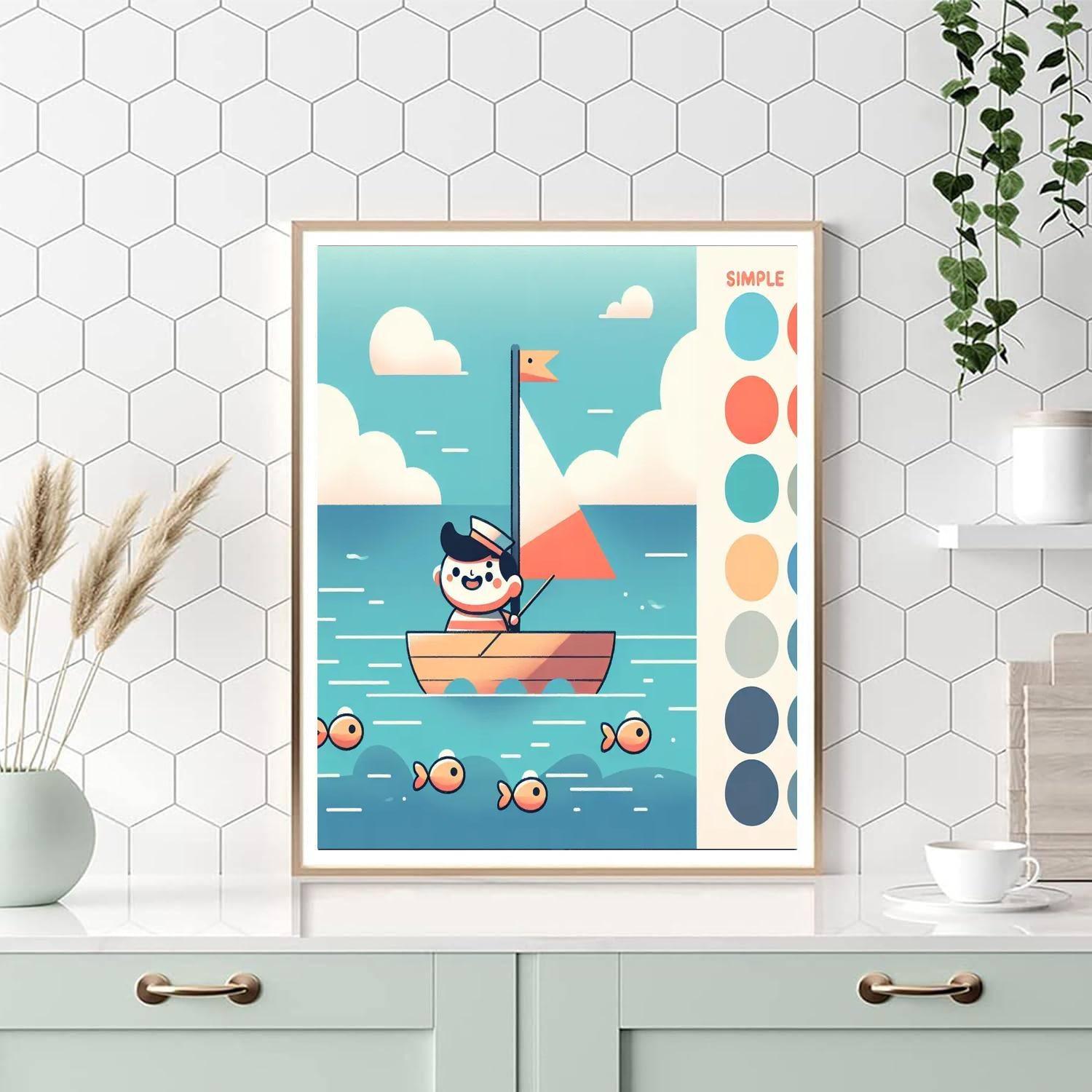 Sailing Adventure Quest Paint By Numbers Kits