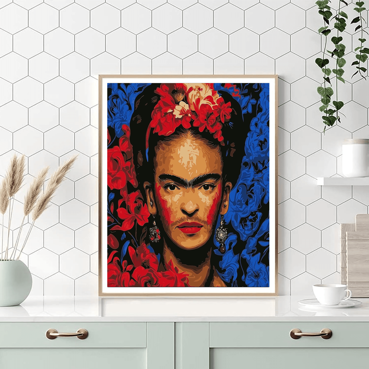 Frida Kahlo Inspired Feminine Energy  Paint By Numbers Kits