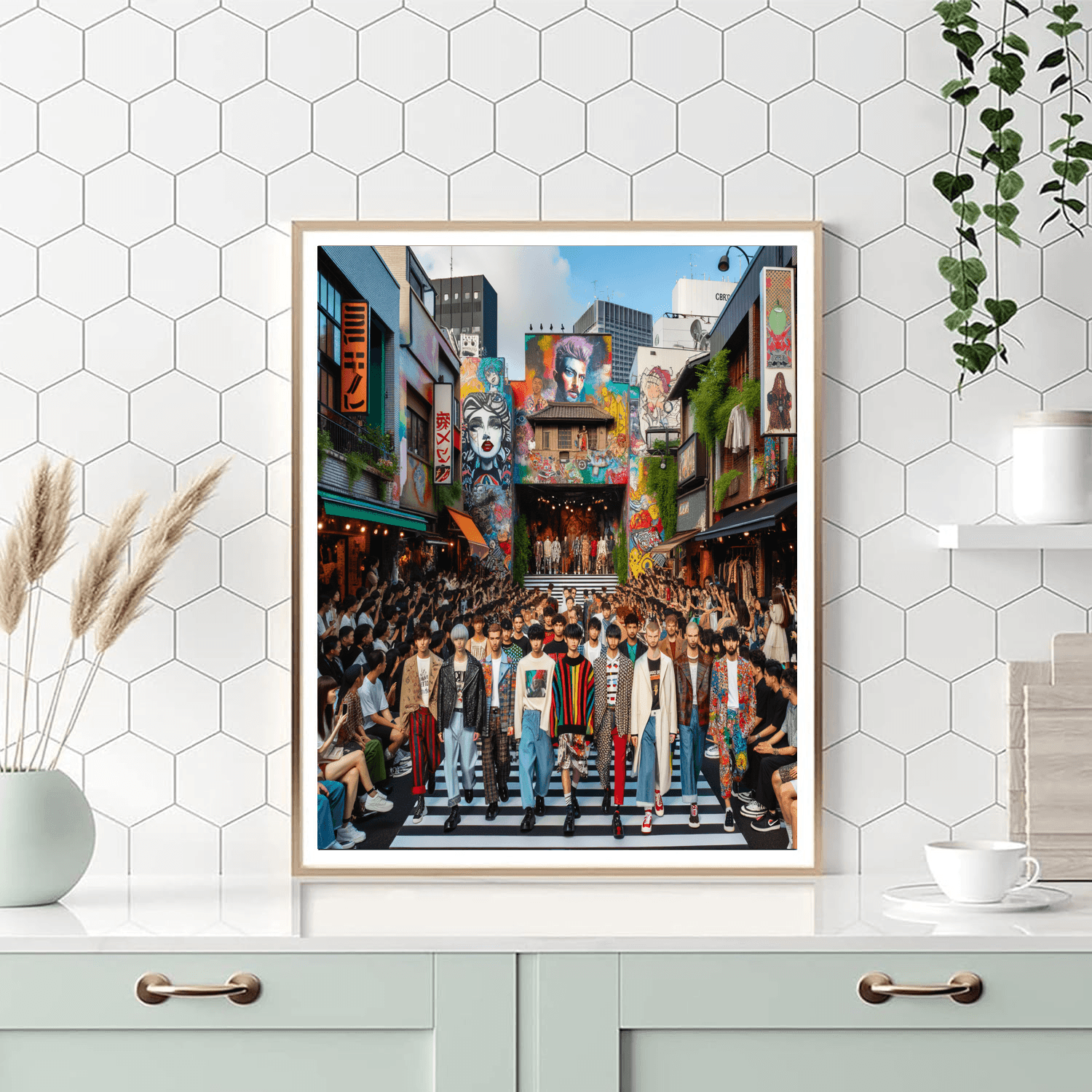 Harajuku Fashion Week Paint By Numbers Kits