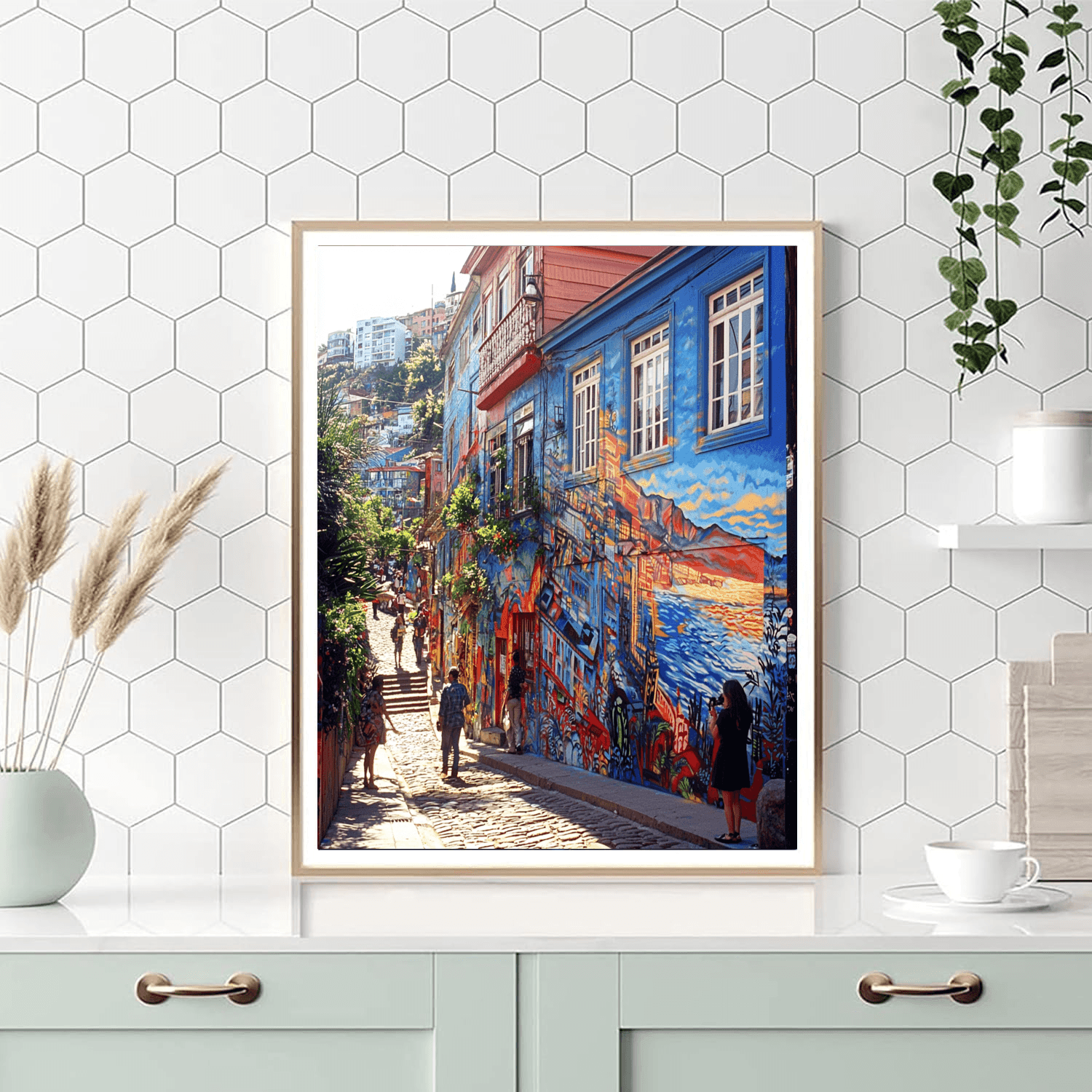 Street Art Of Valparaíso - Valparaíso Painting Number Kit