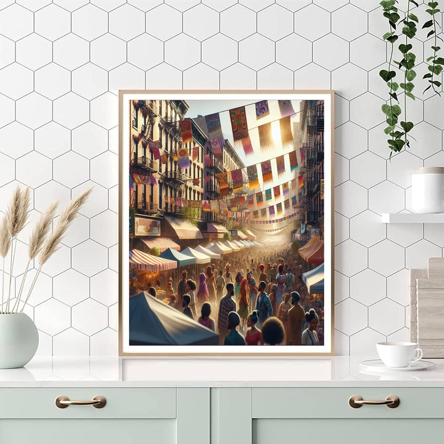 Harlem Week - Usa Paint By Numbers Art