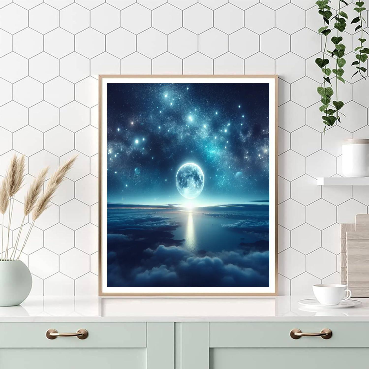 Sparkling Starlit Sky Paint By Numbers