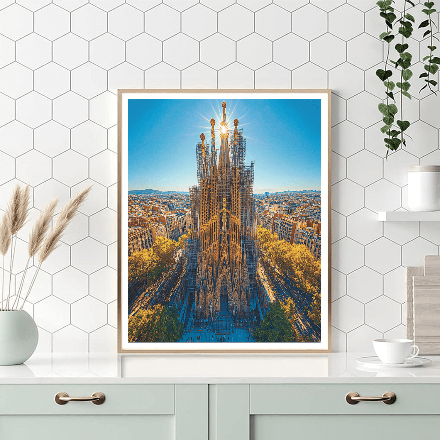 Sagrada Família Tower Numbered Painting Kits