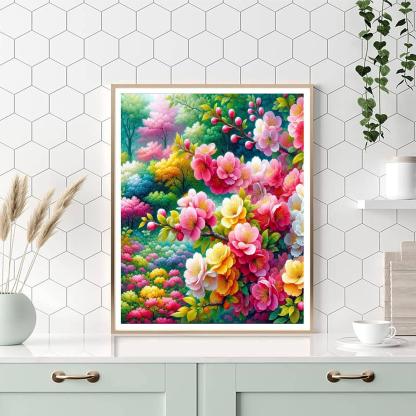 Spring Blossoms Awakening Paint By Number
