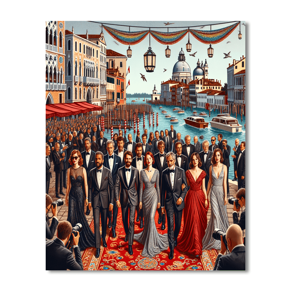 The Venice Film Festival Paint By Color