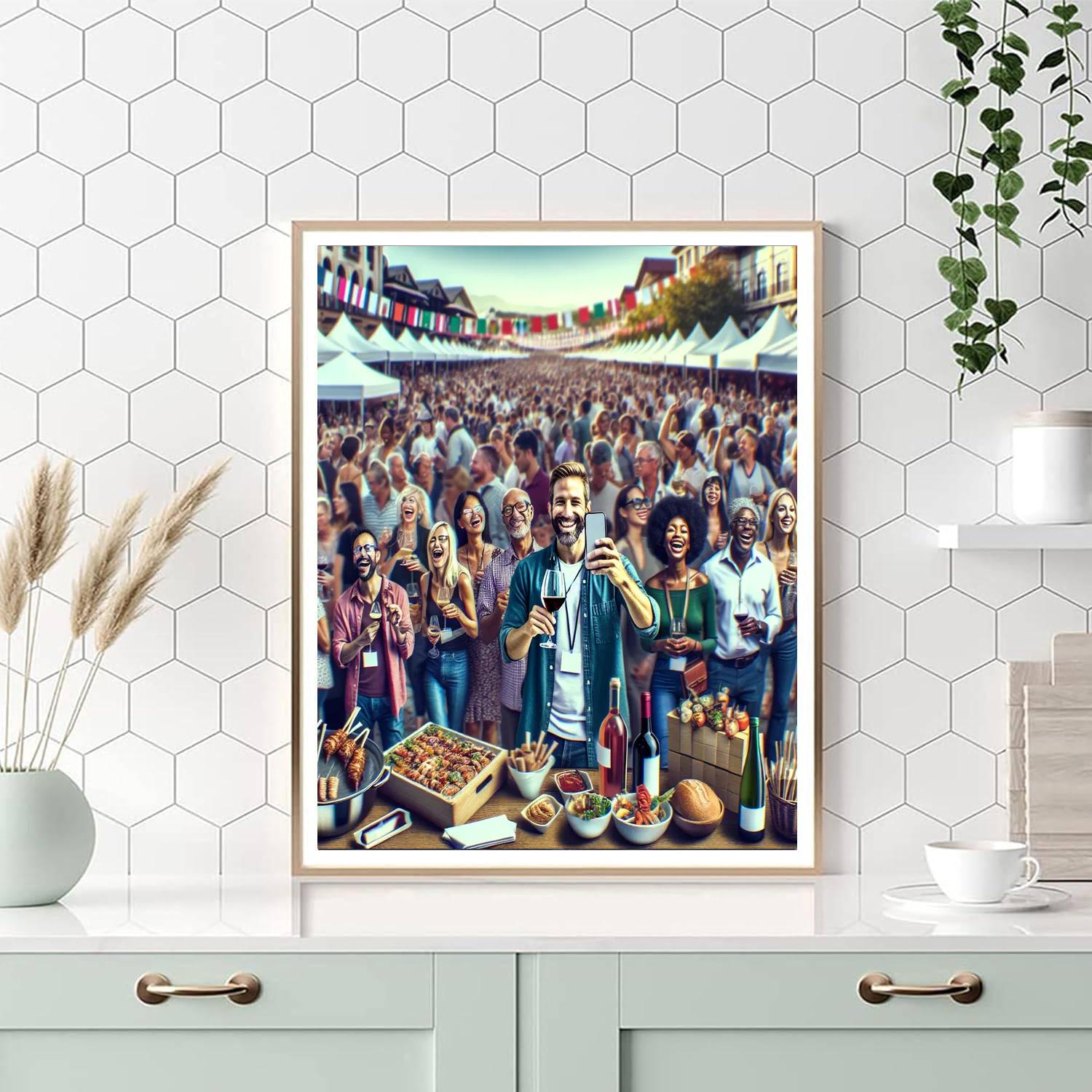 Kirkland Uncorked Paint By Numbers Art