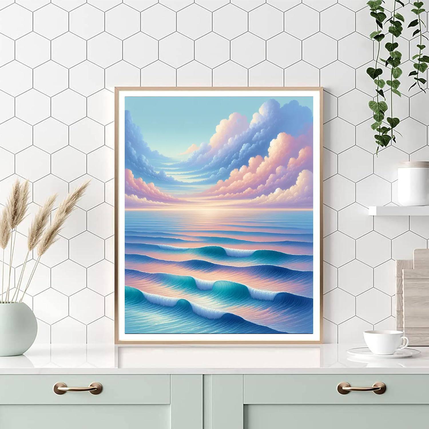 Ocean Serenity Odyssey Numbered Painting Kits