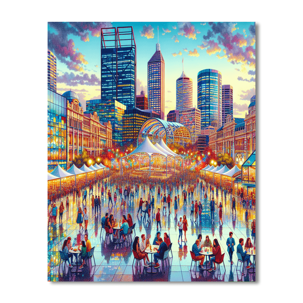 Perth Festival - Australia Paint By Number