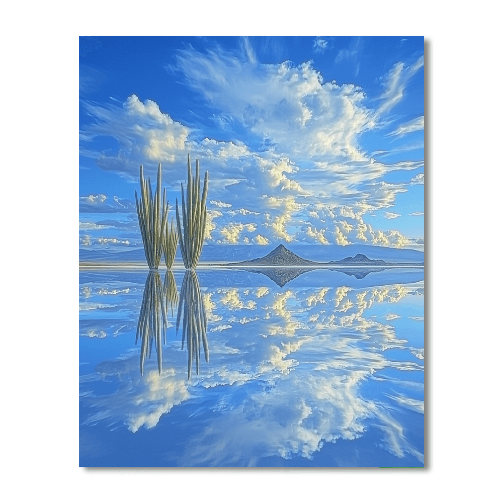 Salt Flats Of Uyuni - Bolivia Numbered Painting Kits