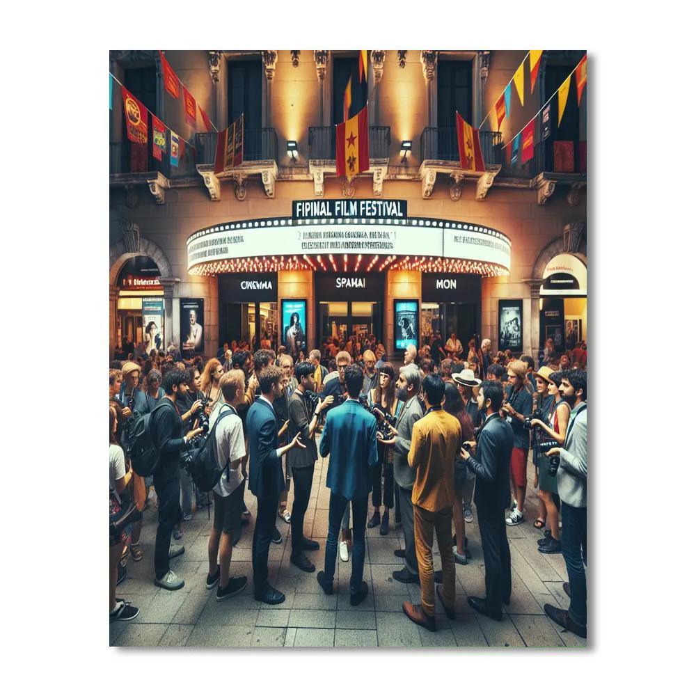 Festival Internacional De Cine De Morelia DIY Paint By Numbers