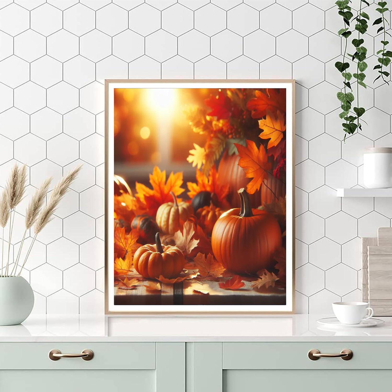 Autumn Harvest Celebration Paint By Number