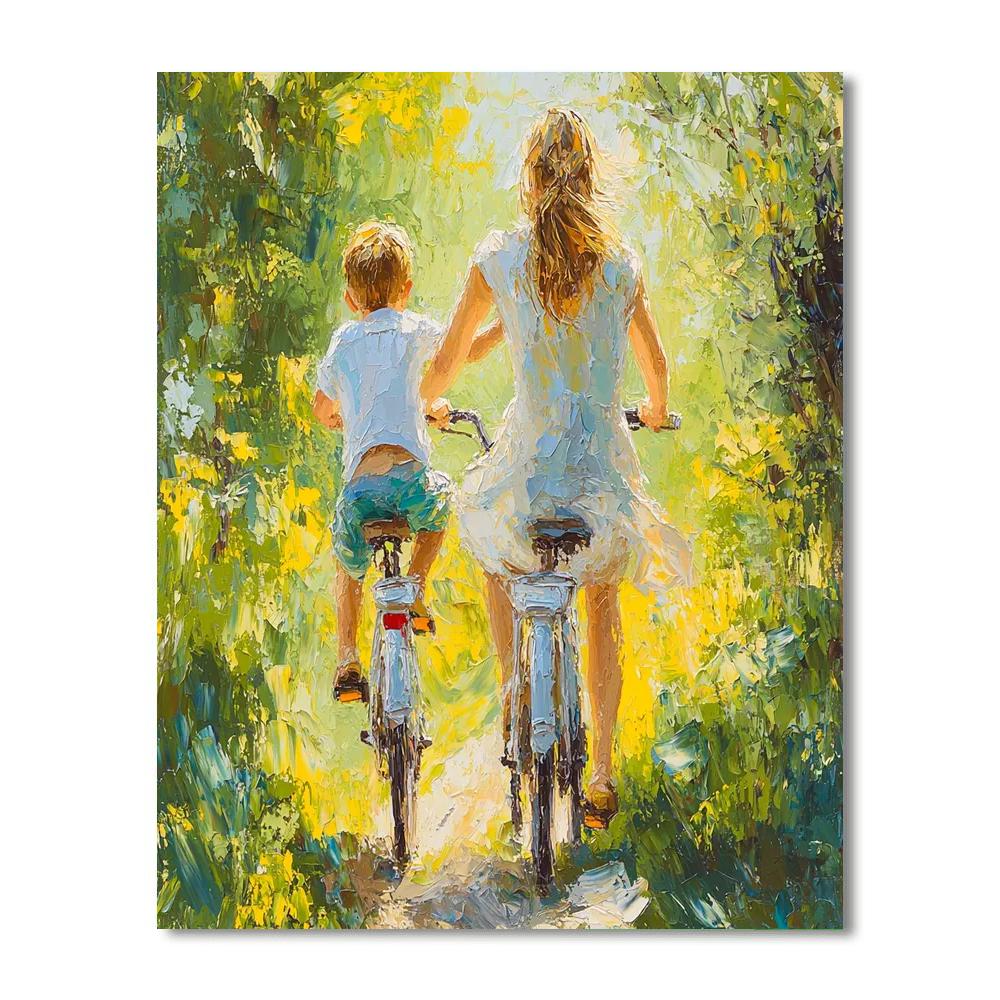 Motherly Guidance Number Painting