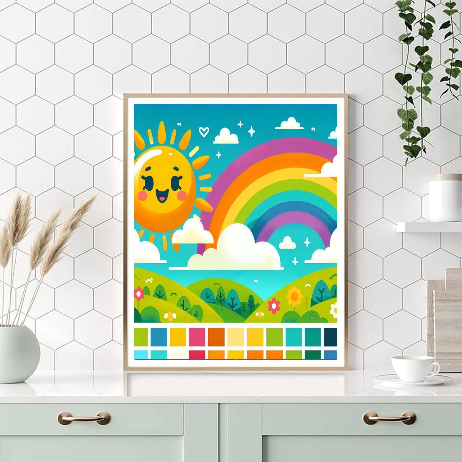 Wondrous Weather Paint By Numbers Kits