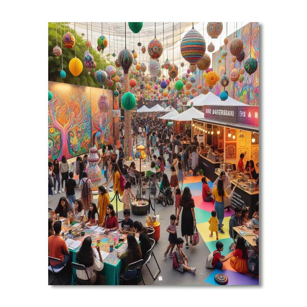 Kaleidoscope Festival - United Kingdom Paint By Numbers